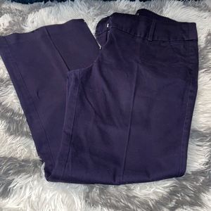 New York & Co Purple Trouser Pants Size 10